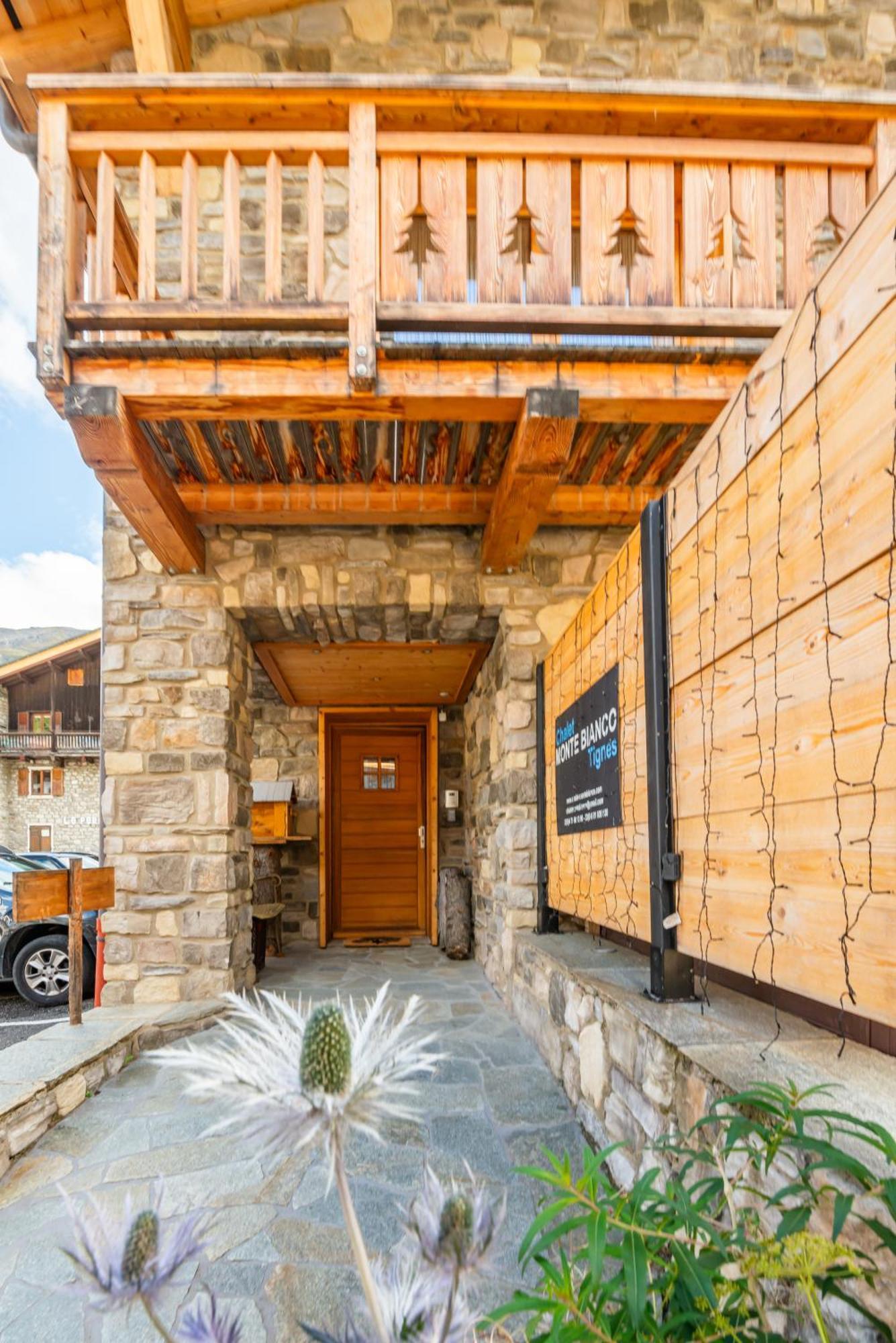 Chalet Monte Bianco 蒂涅 外观 照片