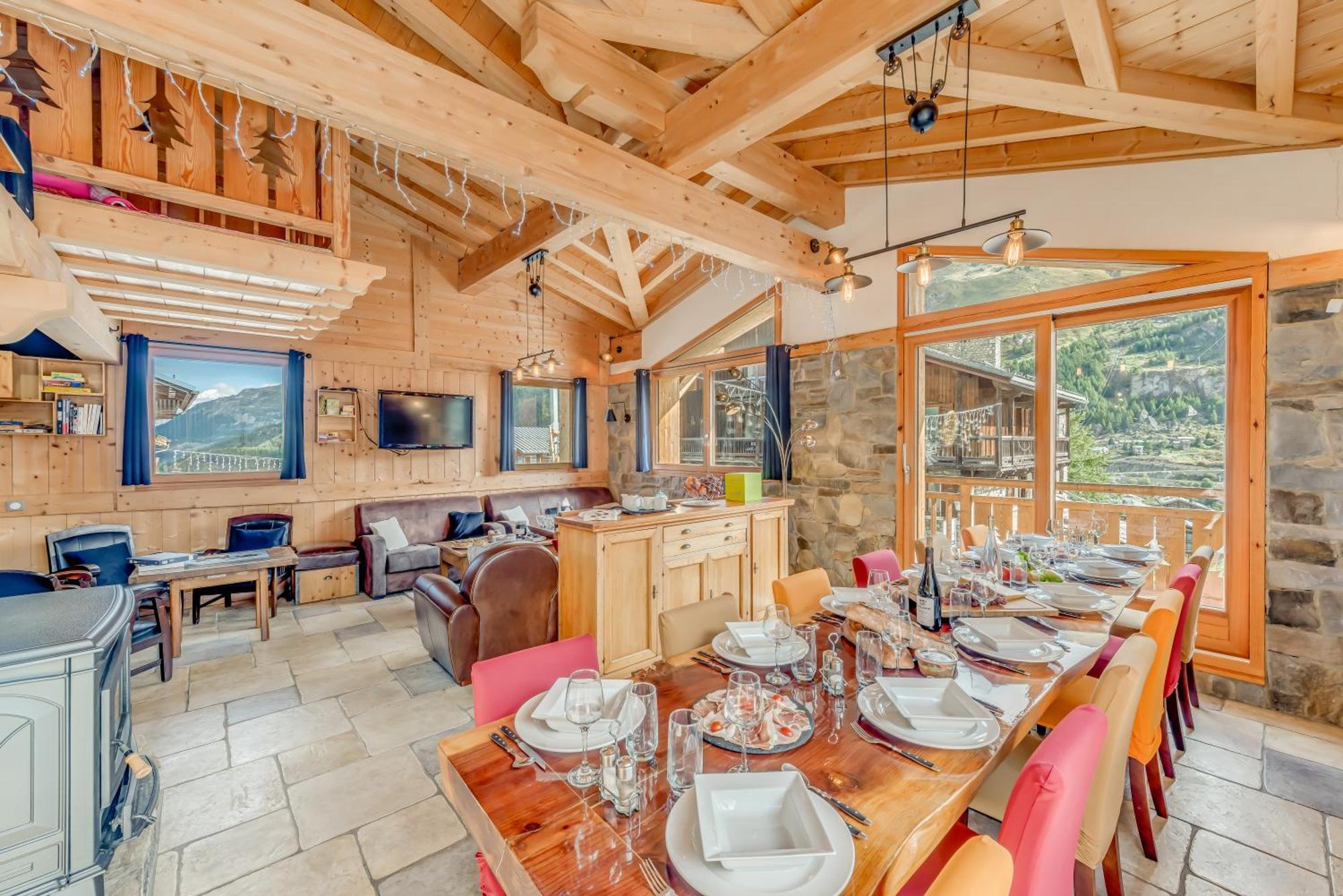 Chalet Monte Bianco 蒂涅 外观 照片