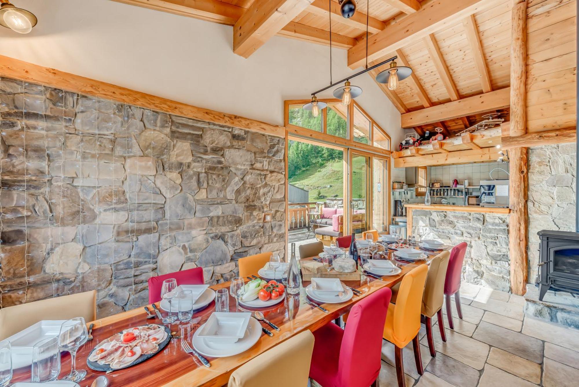 Chalet Monte Bianco 蒂涅 外观 照片