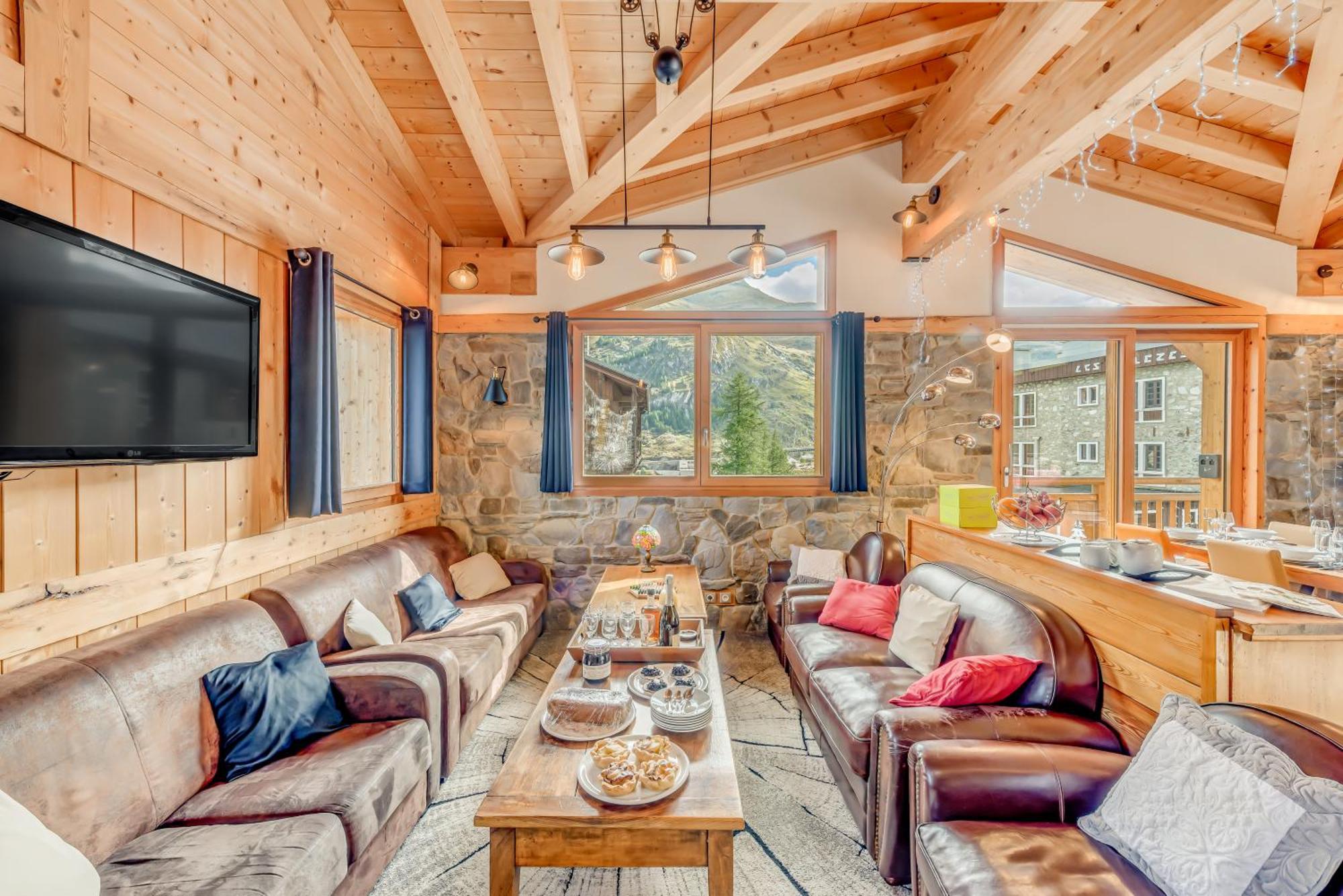 Chalet Monte Bianco 蒂涅 外观 照片