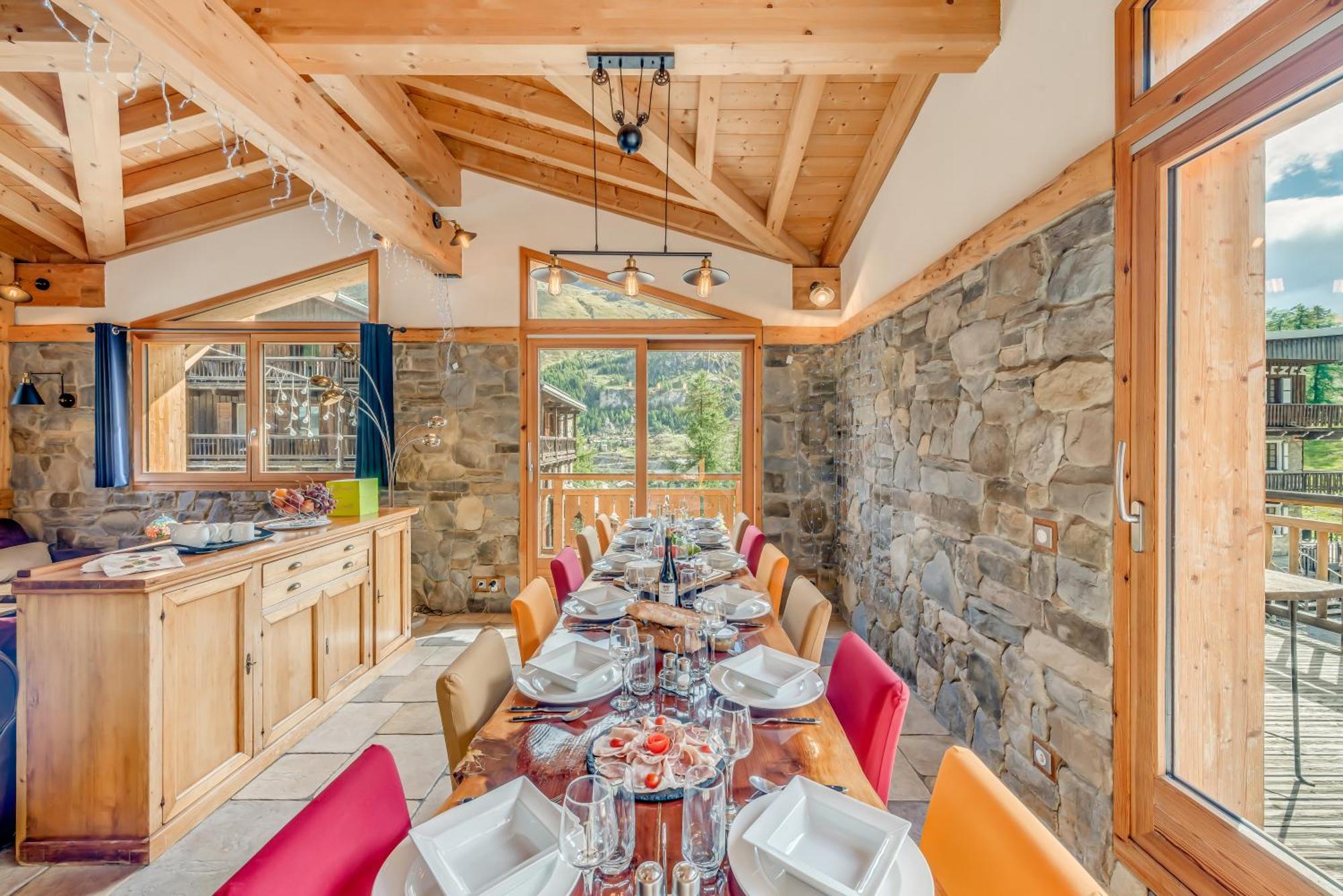 Chalet Monte Bianco 蒂涅 外观 照片