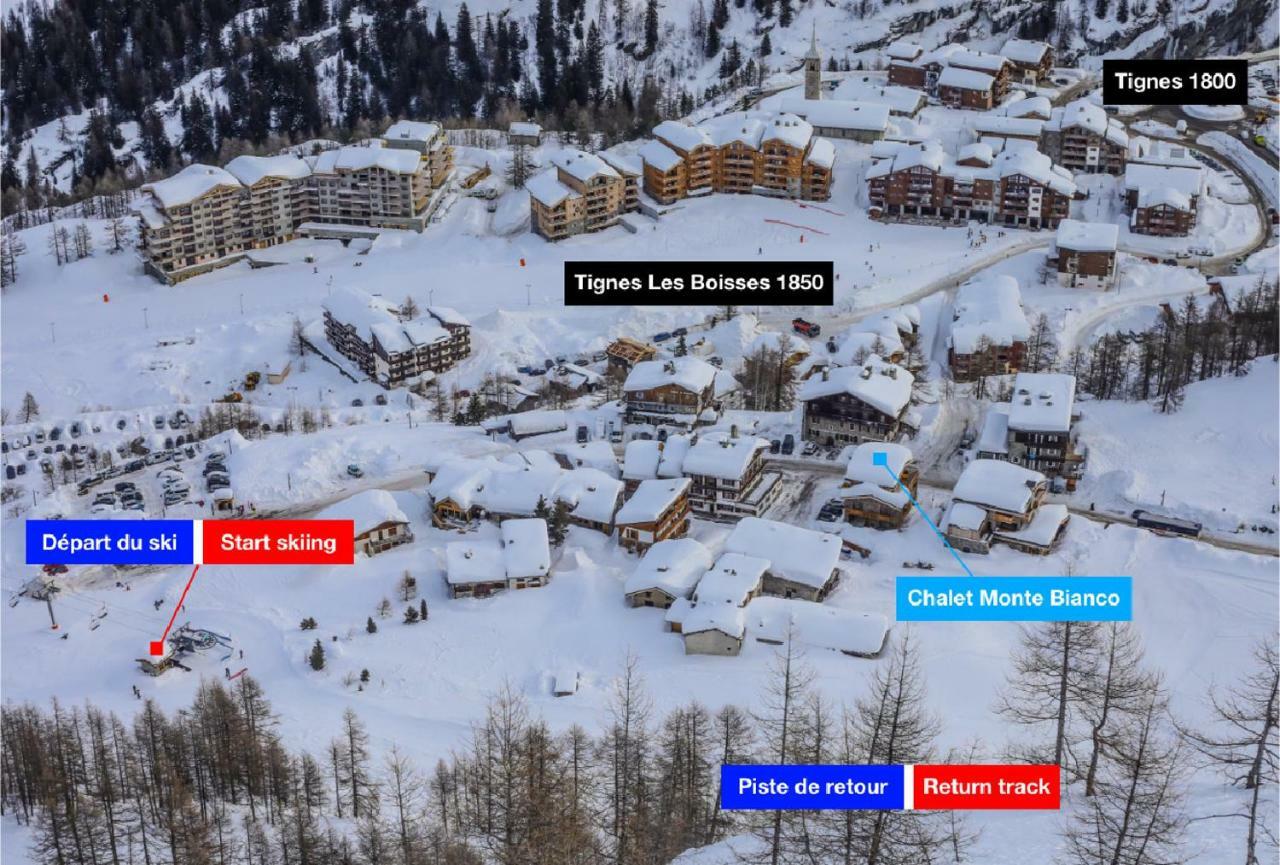 Chalet Monte Bianco 蒂涅 外观 照片